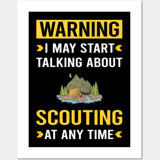 Warning Scouting Scout Scouts Posters and Art